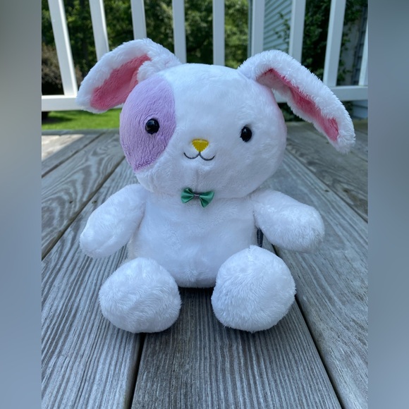 Hallmark | Toys | Hallmark Bunny Rabbit Plush Stuffed Animal White With ...